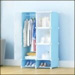 6 Cube Plastic Wardrobe